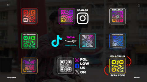 Videohive - Social Media QR | FCPX - 48680163 - 48680163