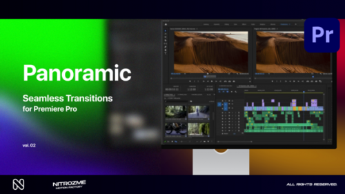 Videohive - Panoramic Seamless Transitions Vol. 02 for Premiere Pro - 48688731 - 48688731