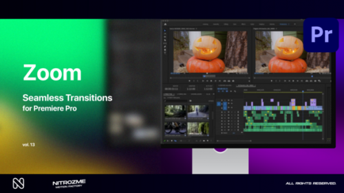 Videohive - Zoom Seamless Transitions Vol. 13 for Premiere Pro - 48688847 - 48688847