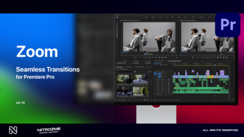 Videohive - Zoom Seamless Transitions Vol. 14 for Premiere Pro - 48688851 - 48688851