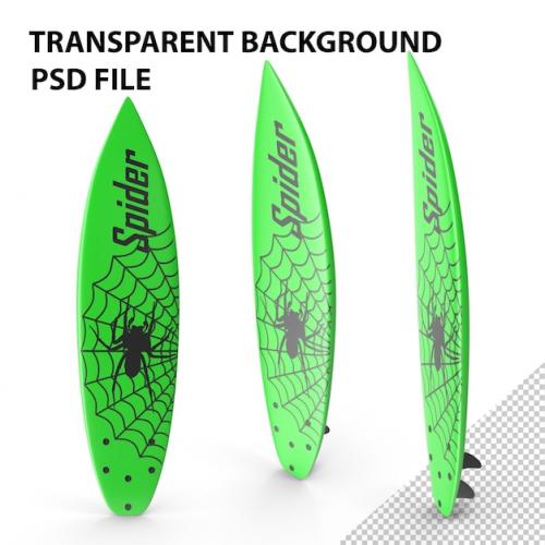 Premium PSD | Surfboard shortboard png Premium PSD