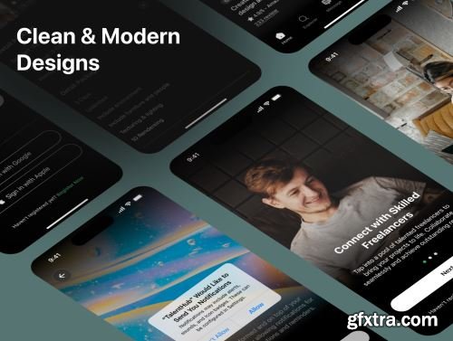 TalentHub - Freelance Platform Apps UI KIT Ui8.net