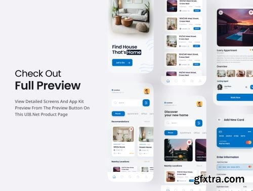 SweetHome -Real Estate App UI Kit Ui8.net