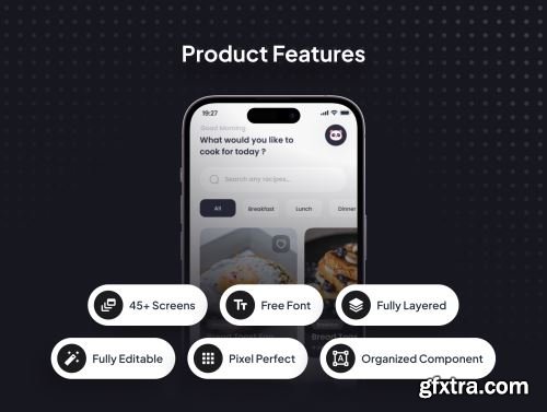 RECIPY - Food Recipe App UI Kit Ui8.net