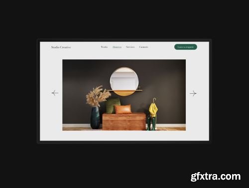 Studio Creative - Interior Design Studio Website UI Template Ui8.net