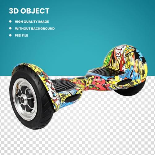 Premium PSD | Hoverboard Premium PSD