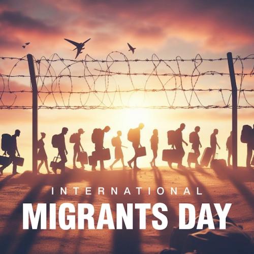 Premium PSD | Internationa lmigrants day social media design Premium PSD