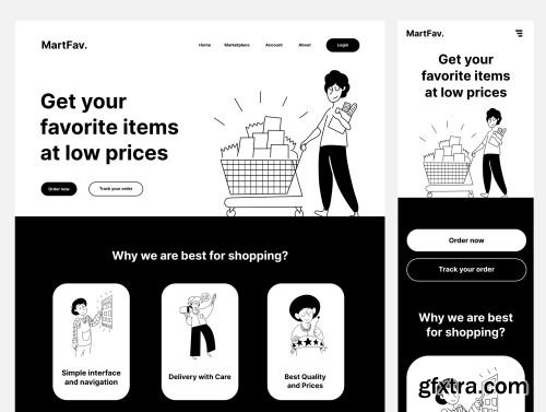 Notion Illustrations - eCommerce Club Ui8.net