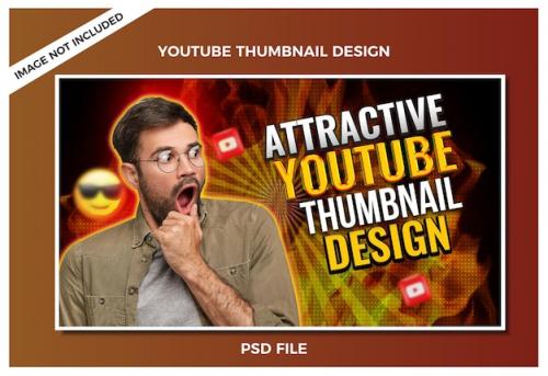 Premium PSD | Free psd youtube thumbnail and web banner design Premium PSD