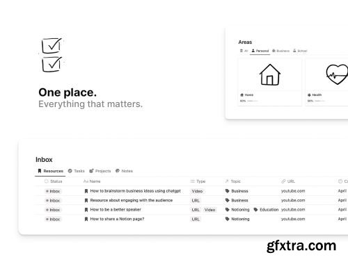 Notion Digital Brain Ui8.net