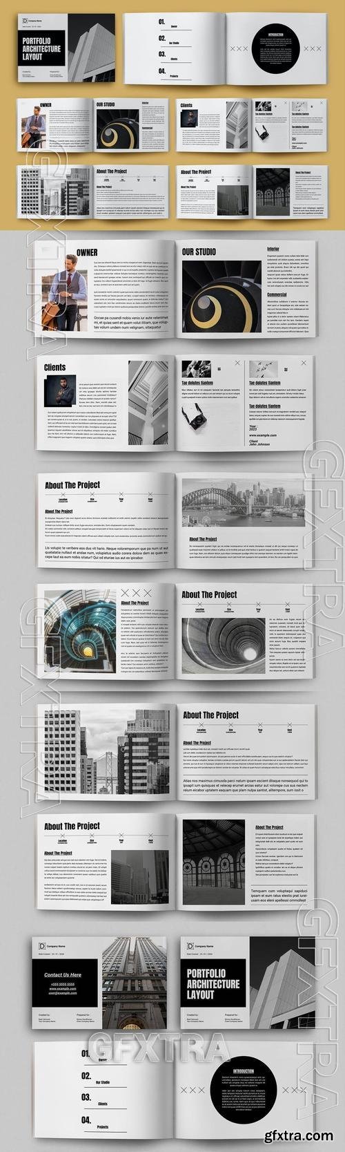 Architecture Portfolio Magazine Design 2SEFCGA