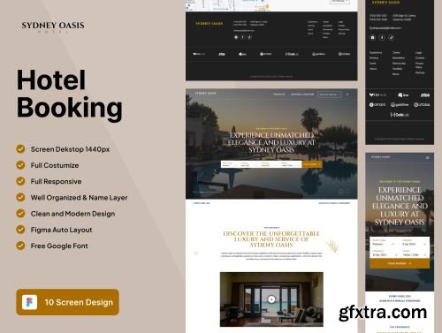 Sydney Oasis Hotel - Websites Template Ui8.net