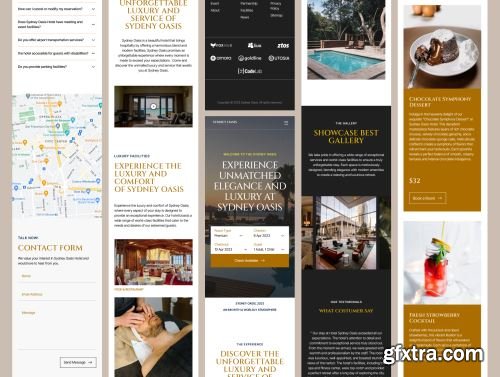 Sydney Oasis Hotel - Websites Template Ui8.net