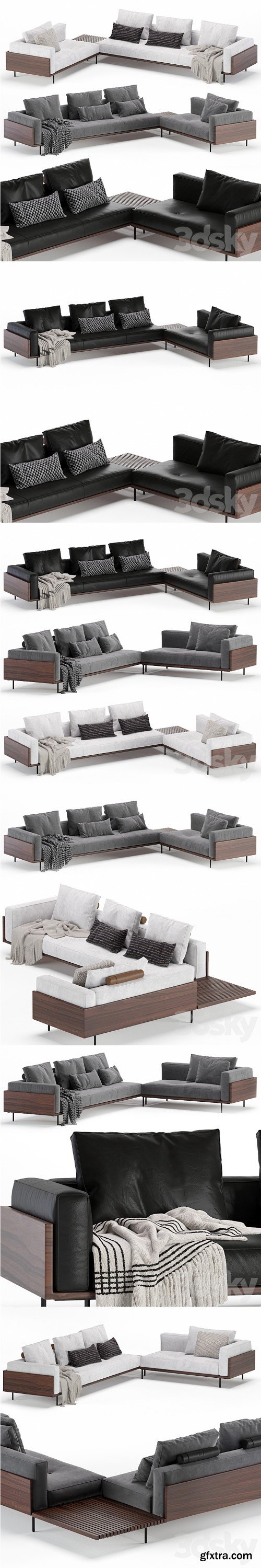 Sofa brasilia minotti