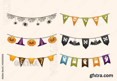 Halloween Decoration Bunting Flags 530155015