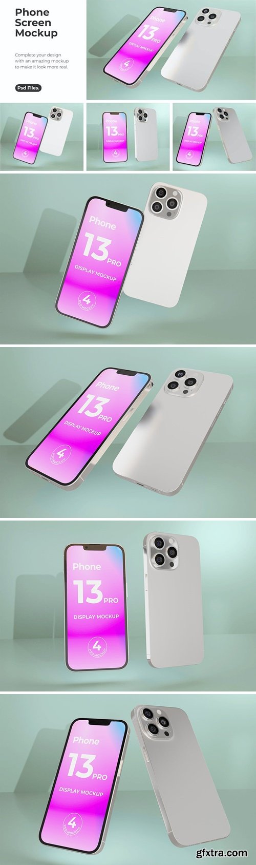 Smartphone Mockups E3D5HT5