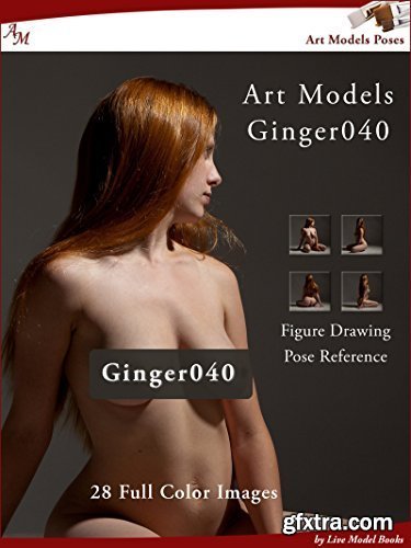 Art Models Ginger040: Figure Drawing Pose Reference