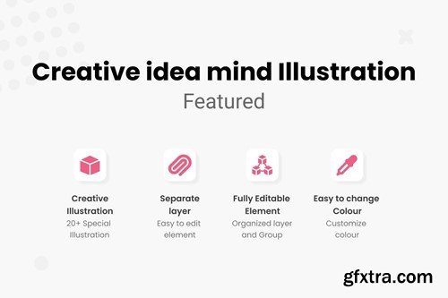 Creative Idea Mind Illustrations Collections SEZQ99M