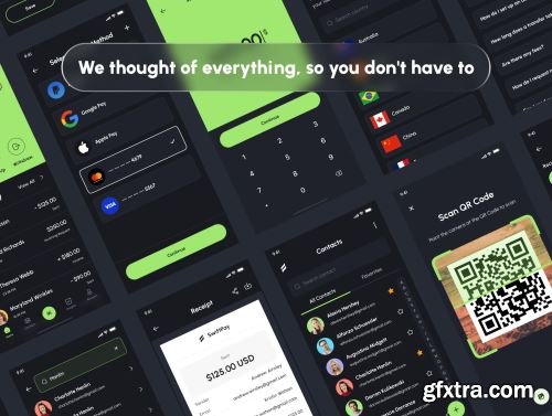 SwiftPay - Money Transfer App UI Kit Ui8.net