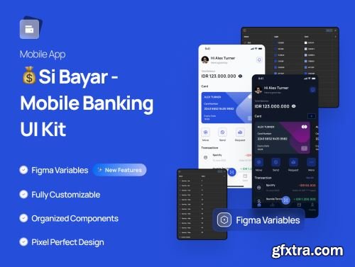 Si - Bayar - Mobile Banking UI Kit Ui8.net