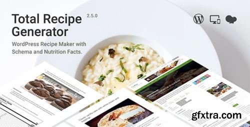 CodeCanyon - Total Recipe Generator - WordPress Recipe Maker with Schema and Nutrition Facts v2.5.0 - 19410410 - Nulled