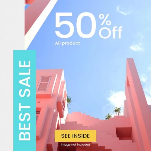 Premium PSD | Sale instagram post Premium PSD