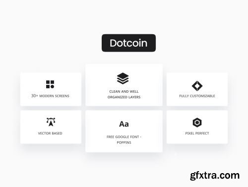 DotCoin - Crypto Market Dashboard UI KIT Ui8.net