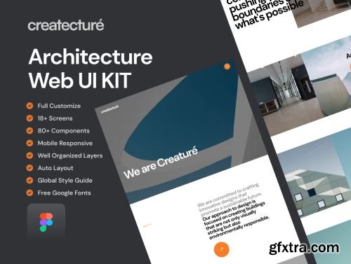 Creature - Architecture Website Ui8.net