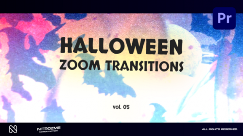 Videohive - Halloween Zoom Transitions Vol. 05 for Premiere Pro - 48475378 - 48475378