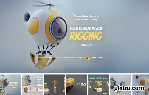 Blender Market – Hard Surface Rigging In Blender