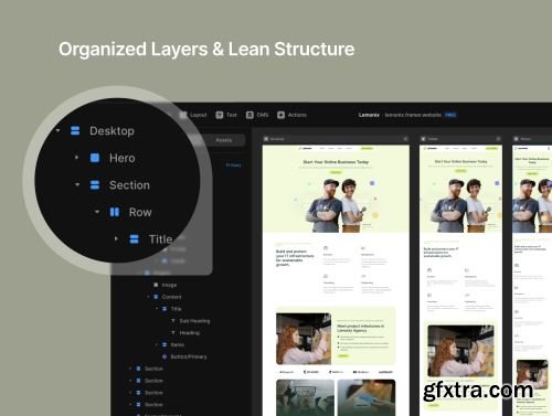 Lemonix — SaaS & Startup Framer Template Ui8.net