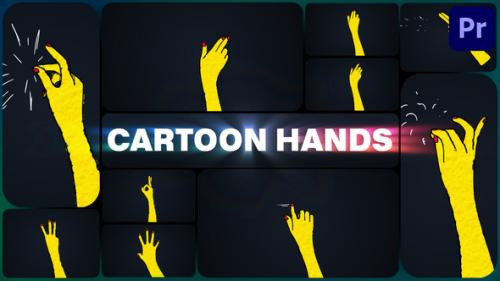 Videohive - Cartoon Hands for Premiere Pro - 48500056 - 48500056