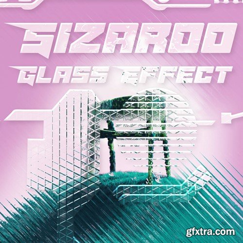 Sizaroo Glass Effect Action BSSFDGR