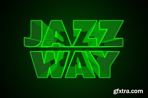 Retro Wave Text Effects GMULKNQ