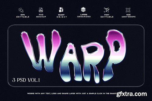 3 PSD Warp Text Effect TRRPA4Q