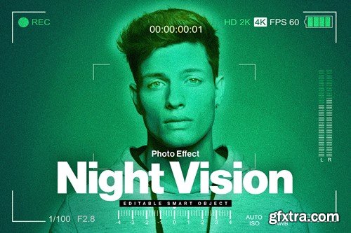 Night Vision Photo Effect PSR3424