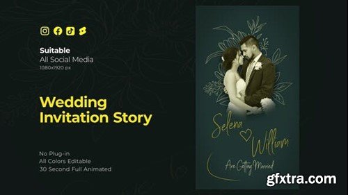 Videohive Wedding Invitation Instagram Reel 48890096