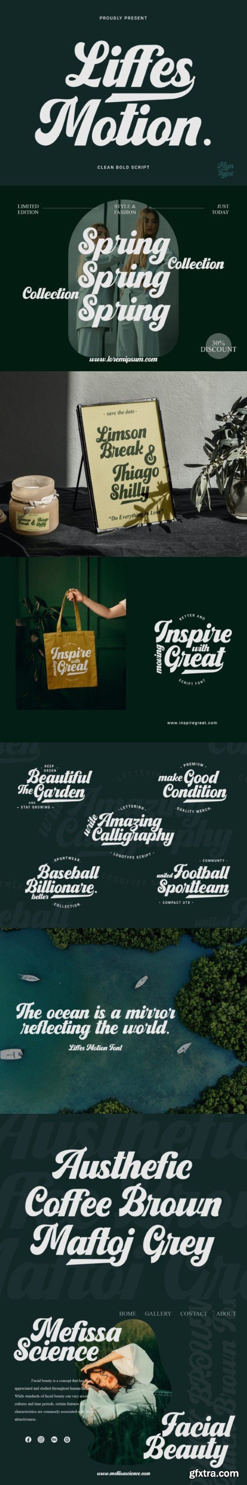 Liffes Motion Font