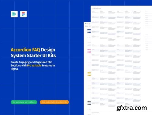 Accordion FAQ Design System Starter UI Kits Ui8.net