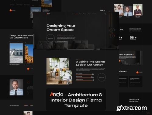 Anglo - Architecture & Interior Design Figma Template Ui8.net