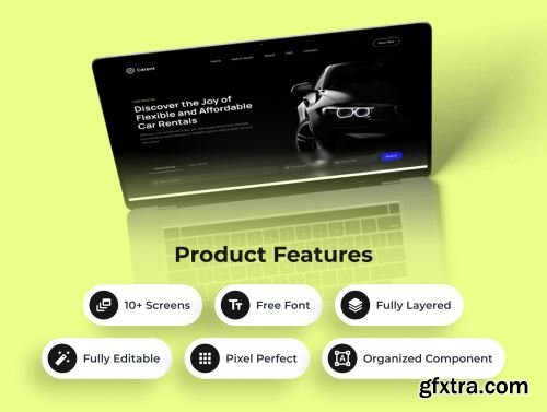 Carent - Car Rental Web Templates Ui8.net