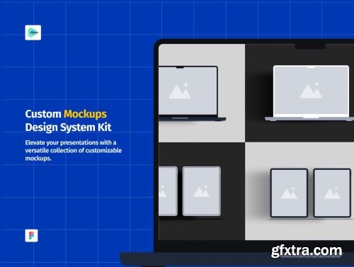 Custom Mockups Design System Kit Ui8.net