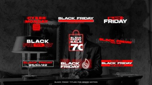 Videohive - Black Friday Titles _PP - 48525425 - 48525425