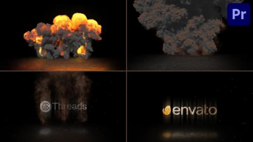 Videohive - Fast Explosions Logo Reveal for Premiere Pro - 48525500 - 48525500