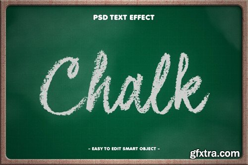 Chalk Lettering PSD Layer Style Text Effect ZW3JPN2