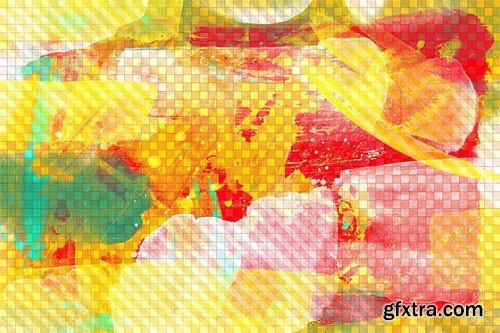 Abstract Painting Photo Effect Template EZASWM5