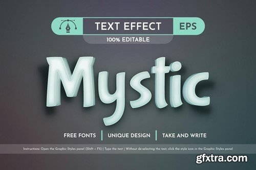 Spirit - Editable Text Effect, Font Style UA5GTBD