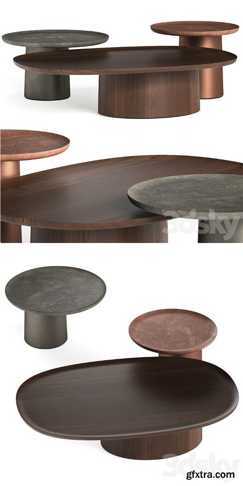 Molteni & C. Louisa Coffee & Side Tables