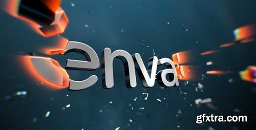 Videohive Reverse Shatter Logo Reveal 19305667