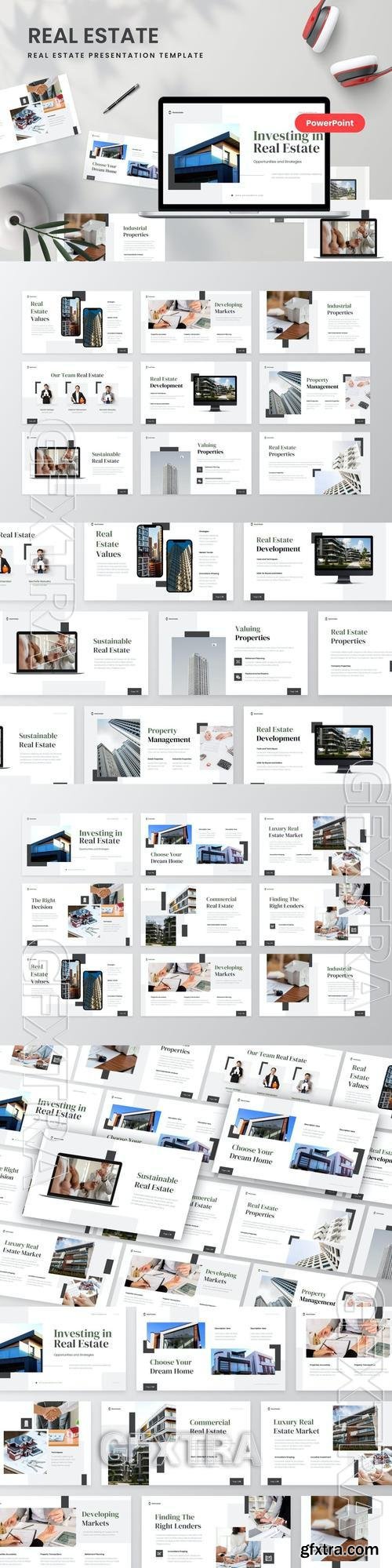 Real Estate PowerPoint Template FXWPTTZ